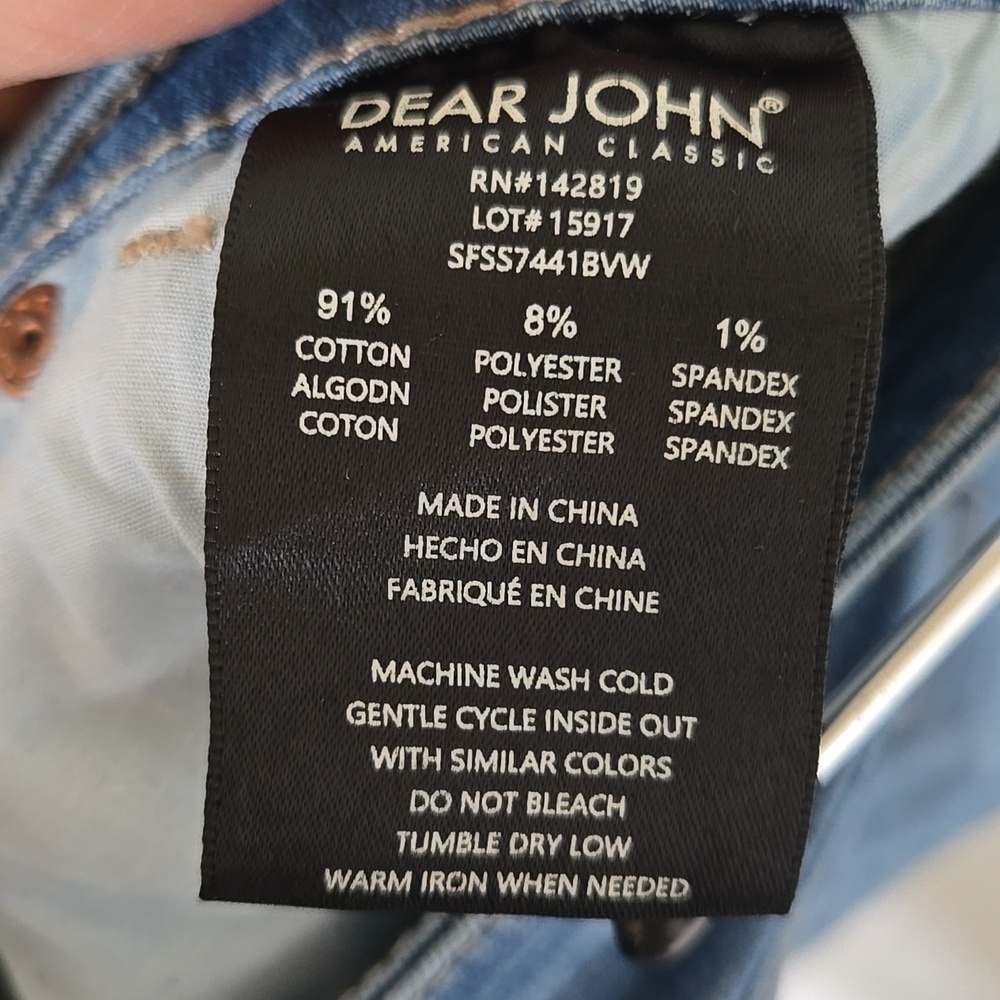 Dear John | 5" Denim Shorts Size 28 - Picture 5 of 5